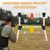 POSTYBAY 2x4 Target Stand Brackets Set, Heavy Duty Y &