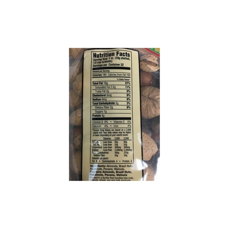 In Shell Deluxe Mixed Nuts - TWIN PACK - 2/32