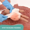 MedEduQuest Wound Packing Hand Trainer, Trauma Hand Kit for Stop