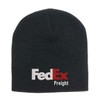 FedEx Freight Embroidered Beanie Winter Hat Red or Orange Logo
