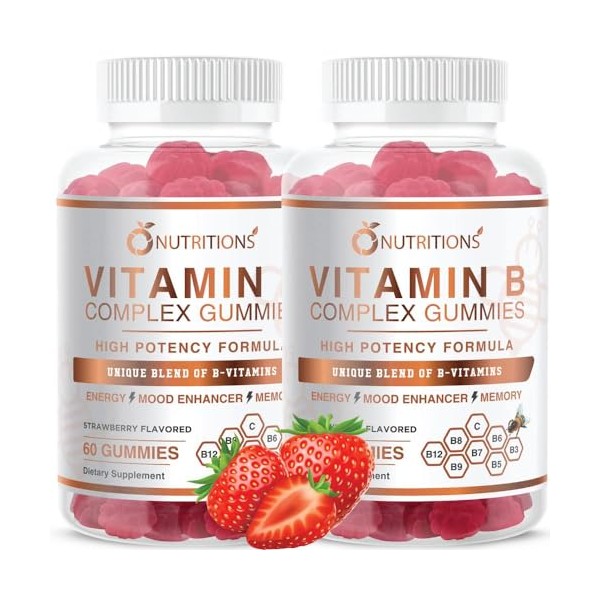 O NUTRITIONS O NUTRITIONS Vitamin B Complex Vegan Gummies with