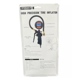 Unbranded Digital Tire Inflator Gauge High Precision Flexible Hose Pistol Style Air Chuck