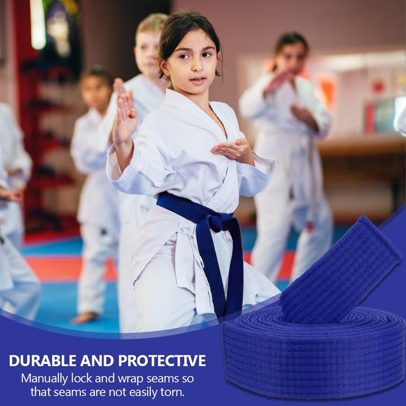 HQRKOTM 240cm Karate gürtel taekwondo gürtel,Karate für Kinder Erwachsene