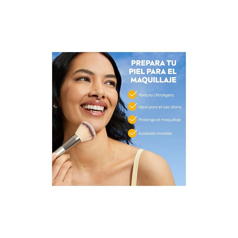 NIVEA Sun Primer 2en1 UV Serum 30ml, Prebase de maquillaje