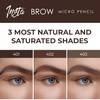 LAMEL INSTA Micro Brow Pencil - Ultra-Fine, Waterproof, Easy-to-Use, Precision,