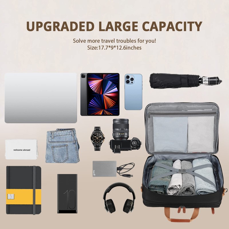 MOLNIA Expandable Laptop Backpack, 3 in 1 Laptop Bag, 17.3