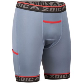 ZOIC Essential Liner - 9" Inseam Men's Cycling Short, Blue Haze, X-Large