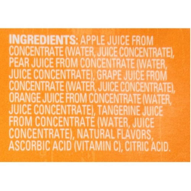 Juicy Juice Orange Tangerine Juice Single Serve Box, 54 Fluid