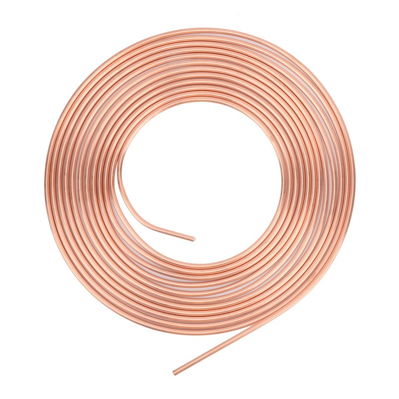 3/16in OD 25ft Copper Nickel Brake Line Tubing Kit Coil