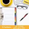 perfect line perfect line - Ordner-Register DIN-A4 aus Kunststoff (PP),