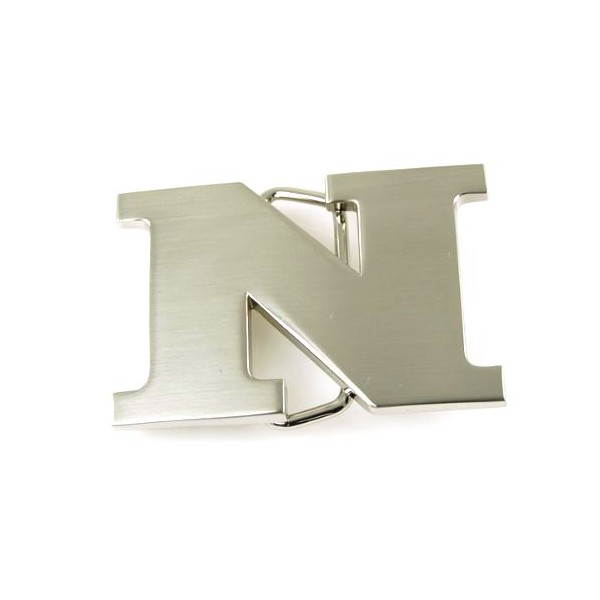 ACCmall Initial Letter Stainless Metal N Buckle