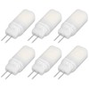6pcs G4 LED Bulb 12V 360° Luminescence 360° Heat Dissipation