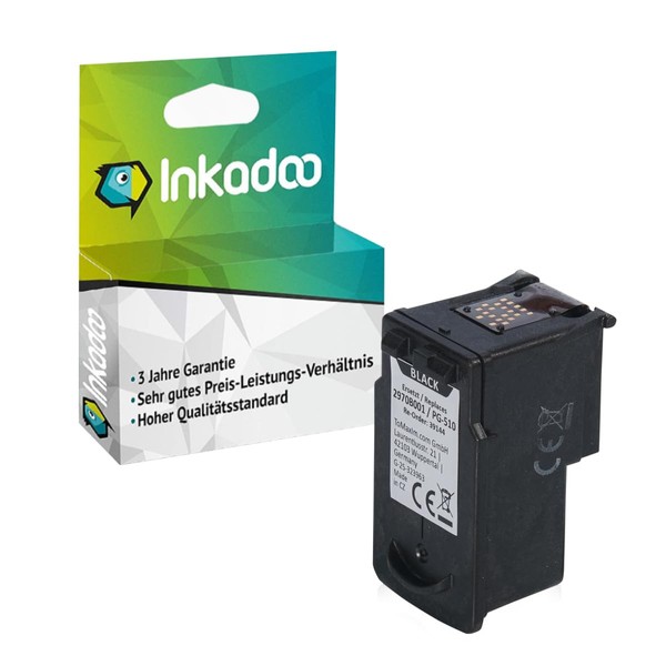 Inkadoo Ink for Canon 2970 B 010 / PG-512 Black