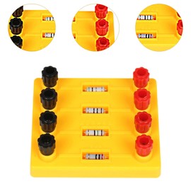 Harilla Fixe Widerstand Elektrics Teaching Aid 5 ω 10 Ω 20 Ω Einfach zu verwendende physikalische Experiment -Geräte für Elektrizitätsunterricht Schüler