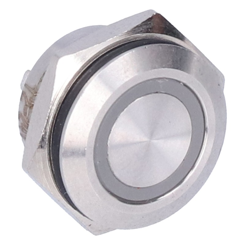 5Pcs Momentary Push Button Switch Metal Auto Reset Ultra Thin