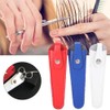 3Pcs Leather Scissors Case Bag,Professional Portable Hair Salon Scissors Holder