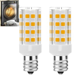 Dryer Drum Light Bulb 4w WE05X20431 LED Dryer Drum Light Bulb Replacement Fit for Hotpoint GE Whirlpool Kenmore,Replace WE4M305,WP339561,22002263,14200559,14201091,2 Pack (Warm White)