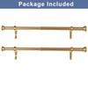 2 Pack Telescoping Curtain Rods, Side Curtain Rods 1Inch Diameter