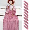 10 Pack Dusty Rose Table Runner 10Ft Cheesecloth Table Runner