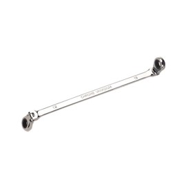 FLZOSPER 12×13mm Metric Flex-Head Gear Wrench，Double Box End Ratcheting Wrench，72-Tooth Ratchet Combination Chrome Vanadium Steel Spanner