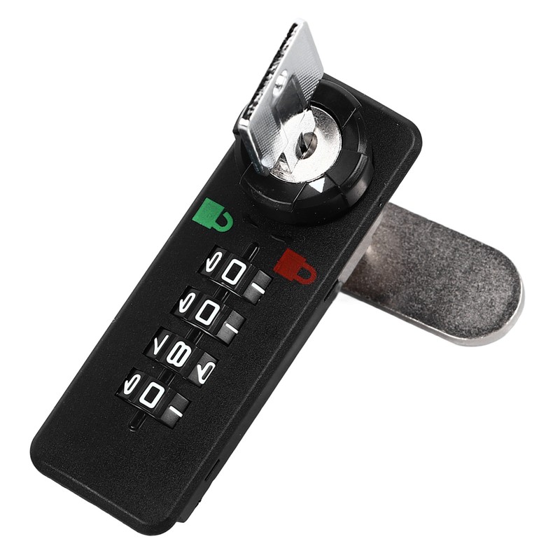 4 Digit Mechanical Dial Combination Lock Password Safety Drawer Shoe
