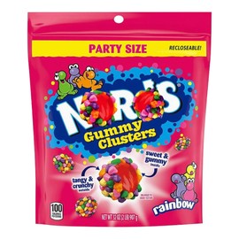 Gummy Clusters Candy, Party Size, 32 Ounces ((1 Pack))
