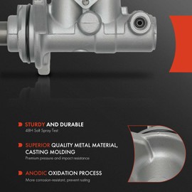 A-Premium Brake Master Cylinder with Reservoir and Cap Compatible with Toyota and Lexus Vehicles - Highlander 2008-2017, Sienna 2010-2017, RX350 2008-2020, RX450h 2010-2013, RX350L 2018-2020