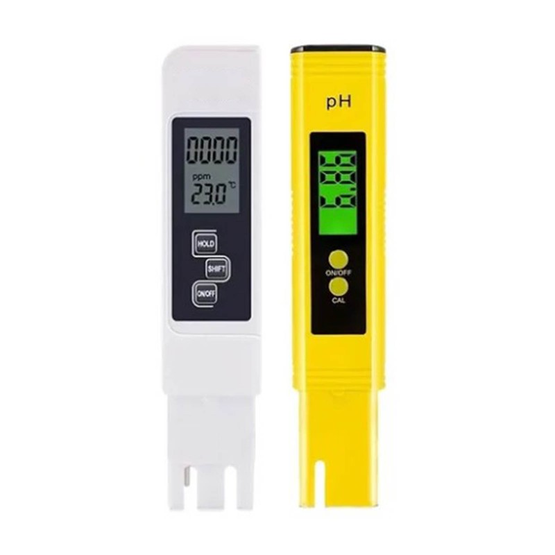 TDS EC PH Meter Set Portable Professional Digital Water Quality
