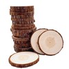 Unfinished Natural Wood Slices 20 Pcs 3.5-4 inch Craft Wood