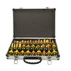Erie Tools 35pc 1/4" Shank Router Bit Set With Tungsten