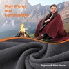 4-in-1 Large Outdoor Blanket - Waterproof & Windproof Thickened Warm