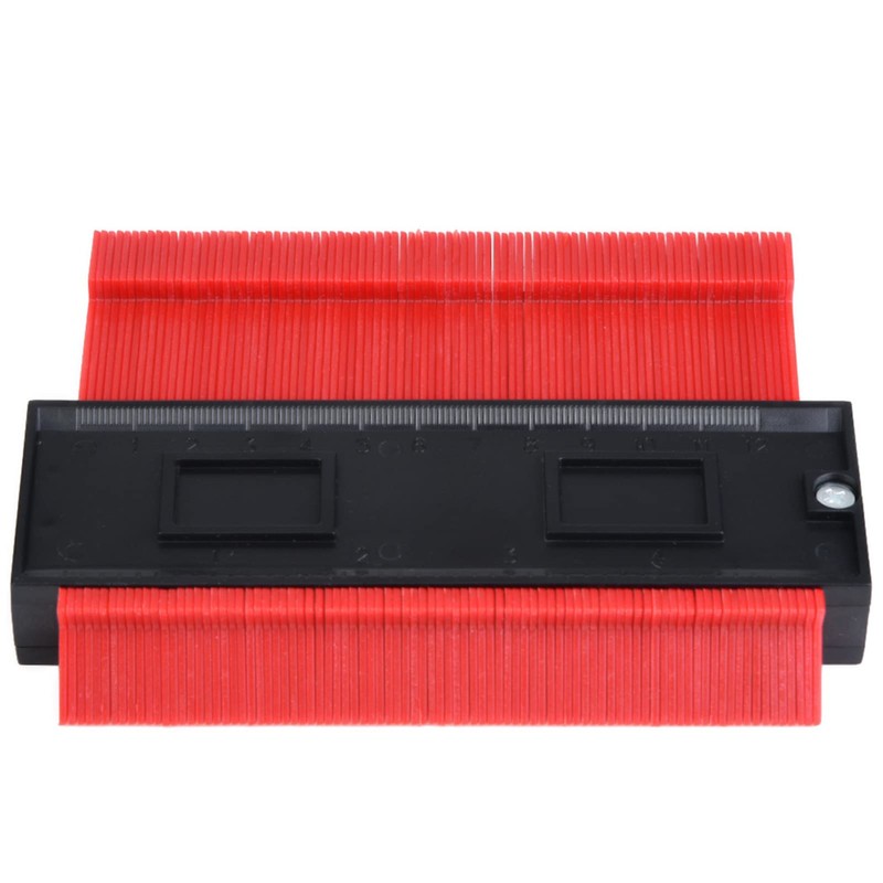 Contour Gauge,Contour Duplication Measure Ruler, Irregular Copy Tool,Professional Shaping Woodworking