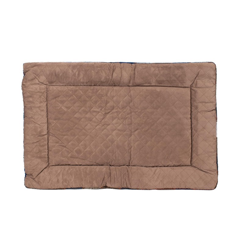 PENDLETON Berber Comfort Cushion Dog Bed - Mountain Plaid, M