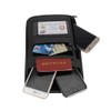 Number-One Neck Pouch Travel Wallet Passport Holder with RFID Blocking