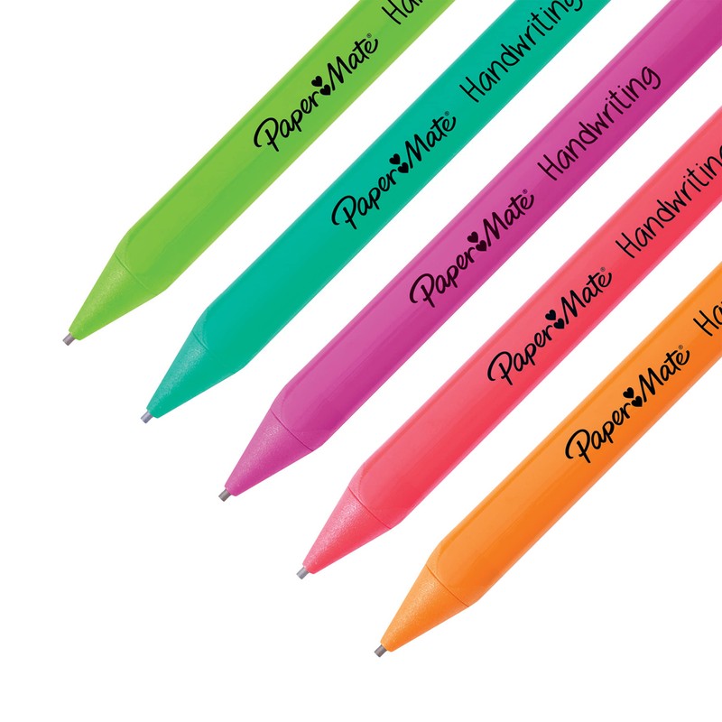 Paper Mate Handwriting Triangular Mechanical Pencil Set with Lead &