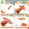 Chengu 300 Pcs Mexican Cocktail Umbrellas for Fiesta Drinks Decoration