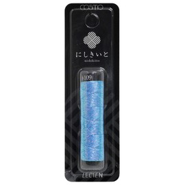 LECIEN Col.109 No.77 Nishikiito Glitter Embroidery Thread Roll 66.4 ft (20 m) Roll