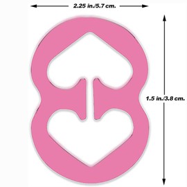 Razor Clips Bra-Clips Racerback Concealing Straps Split Control -