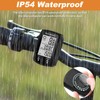Bike Computer, IP54 Waterproof Bicycle Speedometer Odometer 19 Functions with