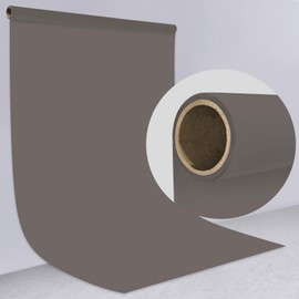 Emart Thunder Grey Paper Backdrops for Photoshoot, Photography Matte Seamless Roll Background 53" x 16" Long for Food, Product, Portrait Photo Shoot