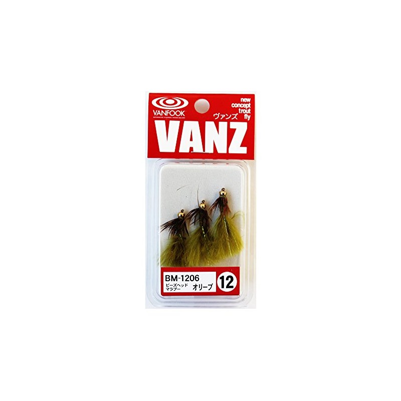 VanFook Fly BM-1206 Bead Head Marabou Olive.