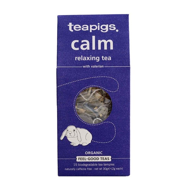 Teapigs Organic Calm Herbal Tea Made With Whole Leaves And Flowers (1 Pack Of 15 Tea Bags)