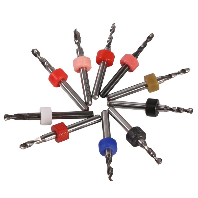 Yosoo Carbide PCB Print Circuit Board Carbide Micro Drill Bits,