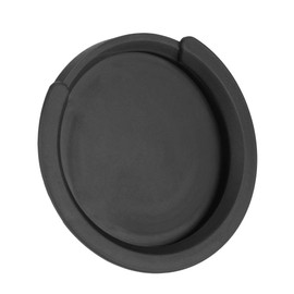 Vbest life Guitar Feedback Buster, 86 mm Guitar Soundhole Feedback Buffer Cover Palstic Musical Instruments Accessories (Black)