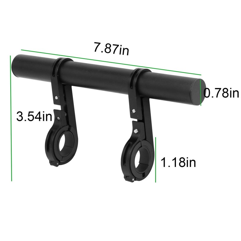 Together-life - Extensor para manillar de bicicleta, aleación de aluminio,