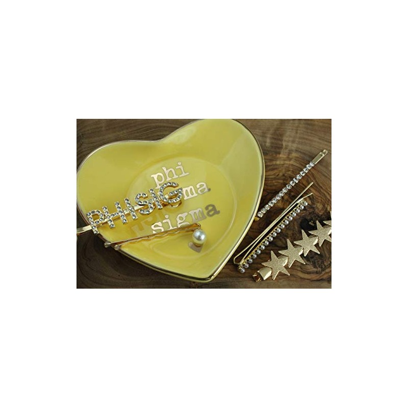 Phi Sigma Sigma - Sorority Hair Clips - 6/pack