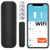 Sone Smart One Türsensor Alarm, Fenstersensor Drahtloser.WiFi schwarz Smart Life/Tuya