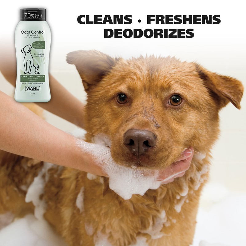 Wahl USA Odor Control Shampoo for Dogs & Pets -