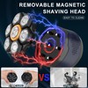 Hatteker Kopf Rasierer für Männer, 7D magnetischer elektrischer Rasierer für