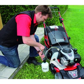 Einhell Original Einhell ?l- und Benzinabsaugpumpe (zum Abpumpen von Benzin und ?l aus Tanks und F?ssern, 1,6 Liter Beh?lter, 1,3 m Schlauch